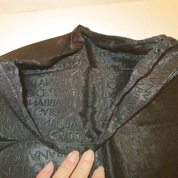 Dolce & Gabbana Embossed Logo Satiny Dust Bag For Handbag Tote Shoes 17" x 13.5" - Picture 5 of 7